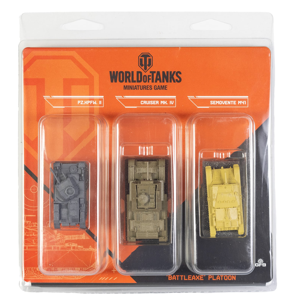 World of Tanks: German - Battleaxe Tank Platoon (Panzer II, Cruiser IV, Semovente) (Preorder)