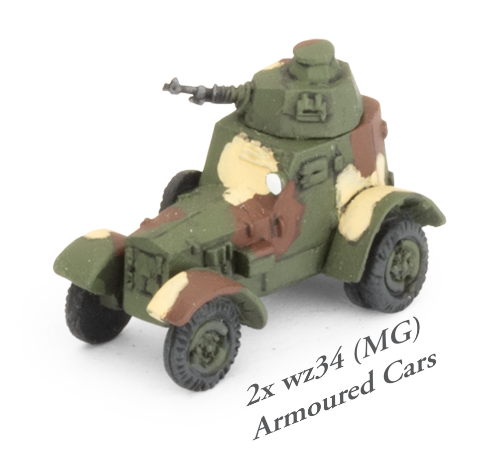 Flames of War WW2: Polish - 7TP Tank Company (Special Edition) (New Arrival)