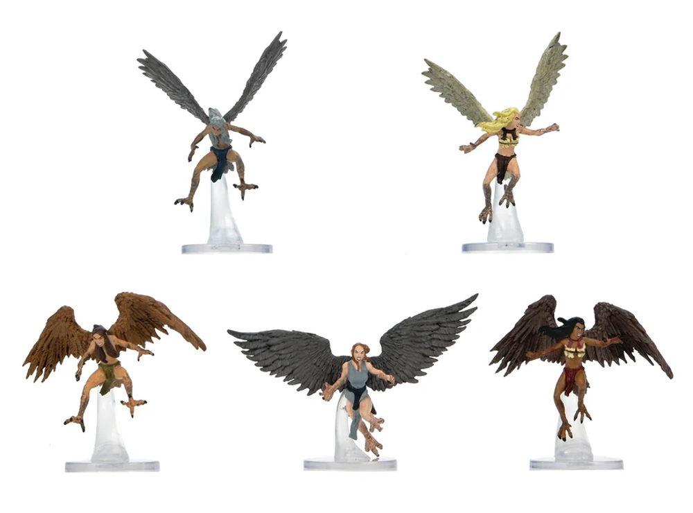 D&D Icons of the Realms: Harpy Flock (Preorder)