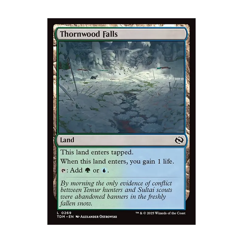 Thornwood Falls - Tarkir: Dragonstorm (Near Mint)