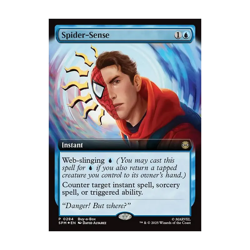 Spider-Sense (Extended Art) - Marvel's Spider-Man (Foil Near Mint)