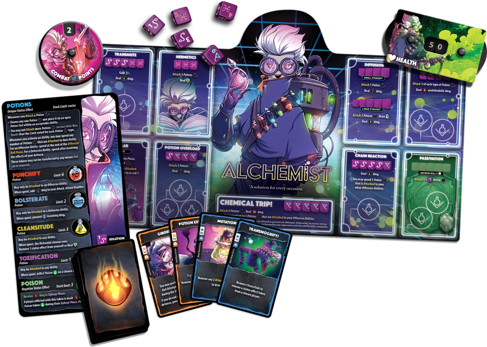 Dice Throne: Hero Pack - Alchemist