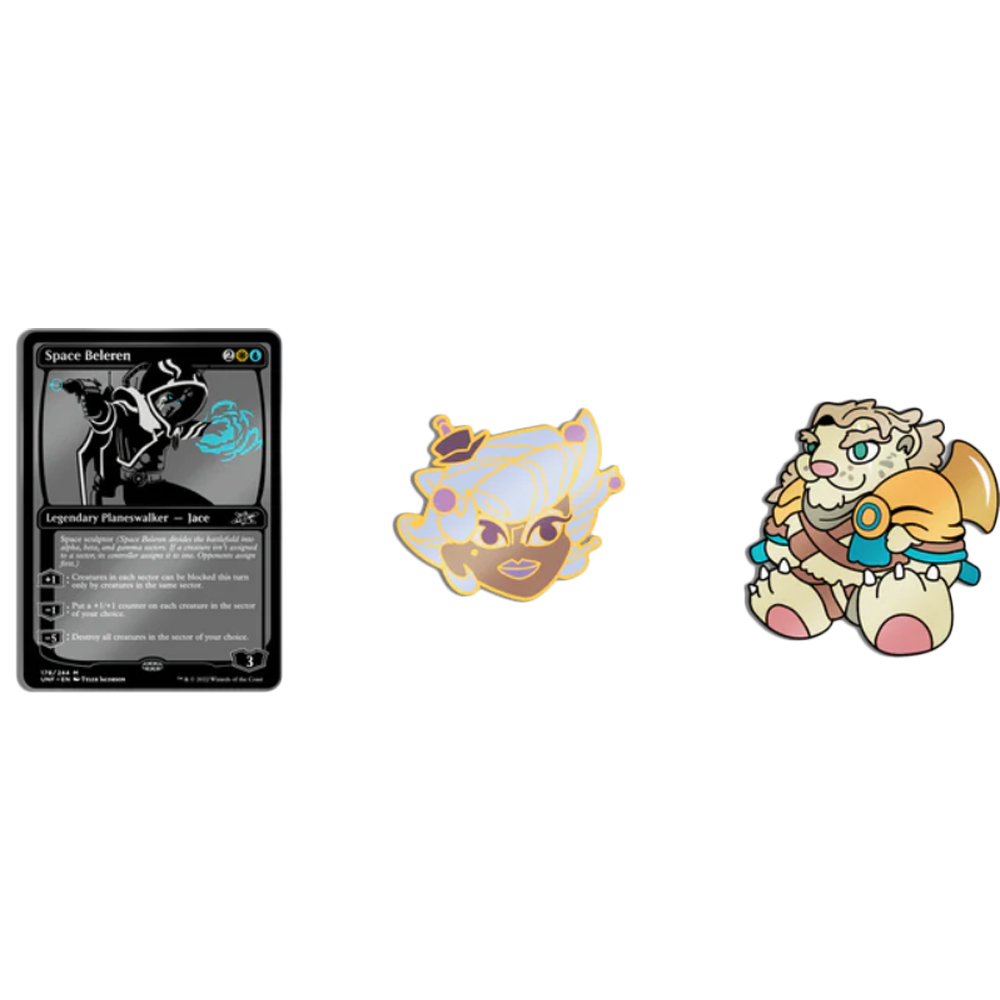 MtG Augmented Realty Pin: Unfinity Pin Set (Last Chance) MtG Augmented Realty Pin: Unfinity Pin Set (Last Chance)