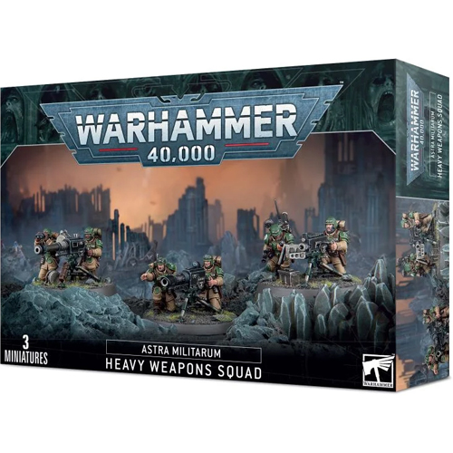Warhammer 40K: Astra Militarum - Cadian Heavy Weapons Squad