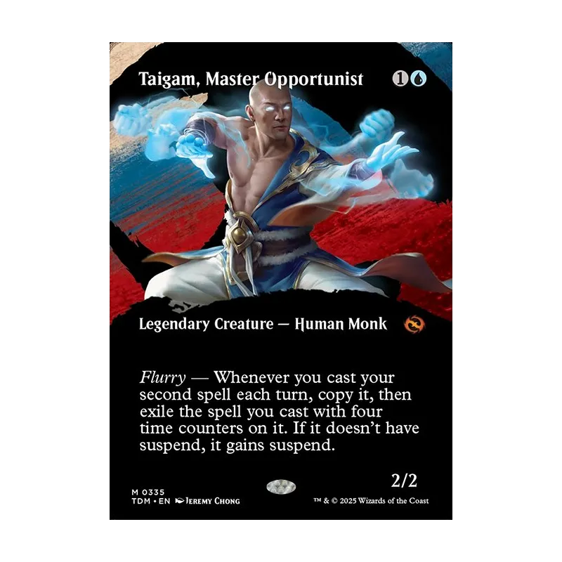 Taigam, Master Opportunist (Borderless) - Tarkir: Dragonstorm (Near Mint)