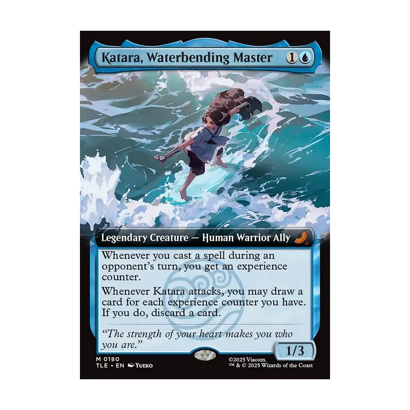 Katara, Waterbending Master | Avatar Last Airbender MTG