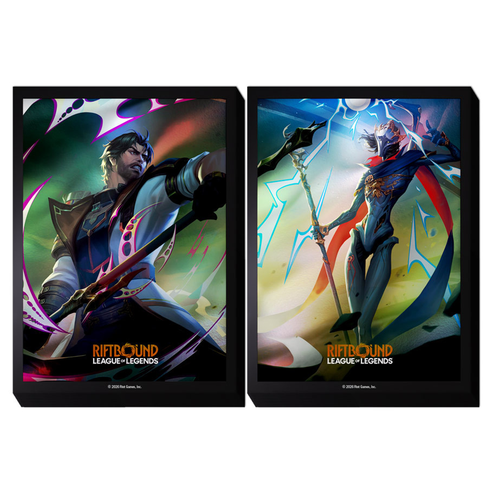 video game card sleeves SK Premium Standard 63.5MMX88MM TCG cards and board games. Video Vortex Card Sleeve Kit