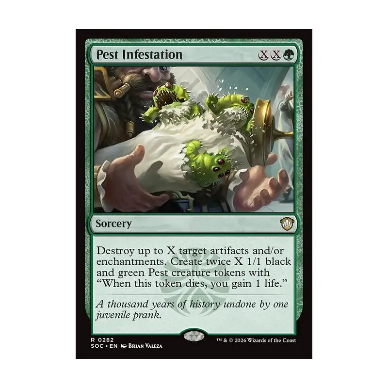 Pest Infestation - Secrets of Strixhaven Commander (Near Mint)