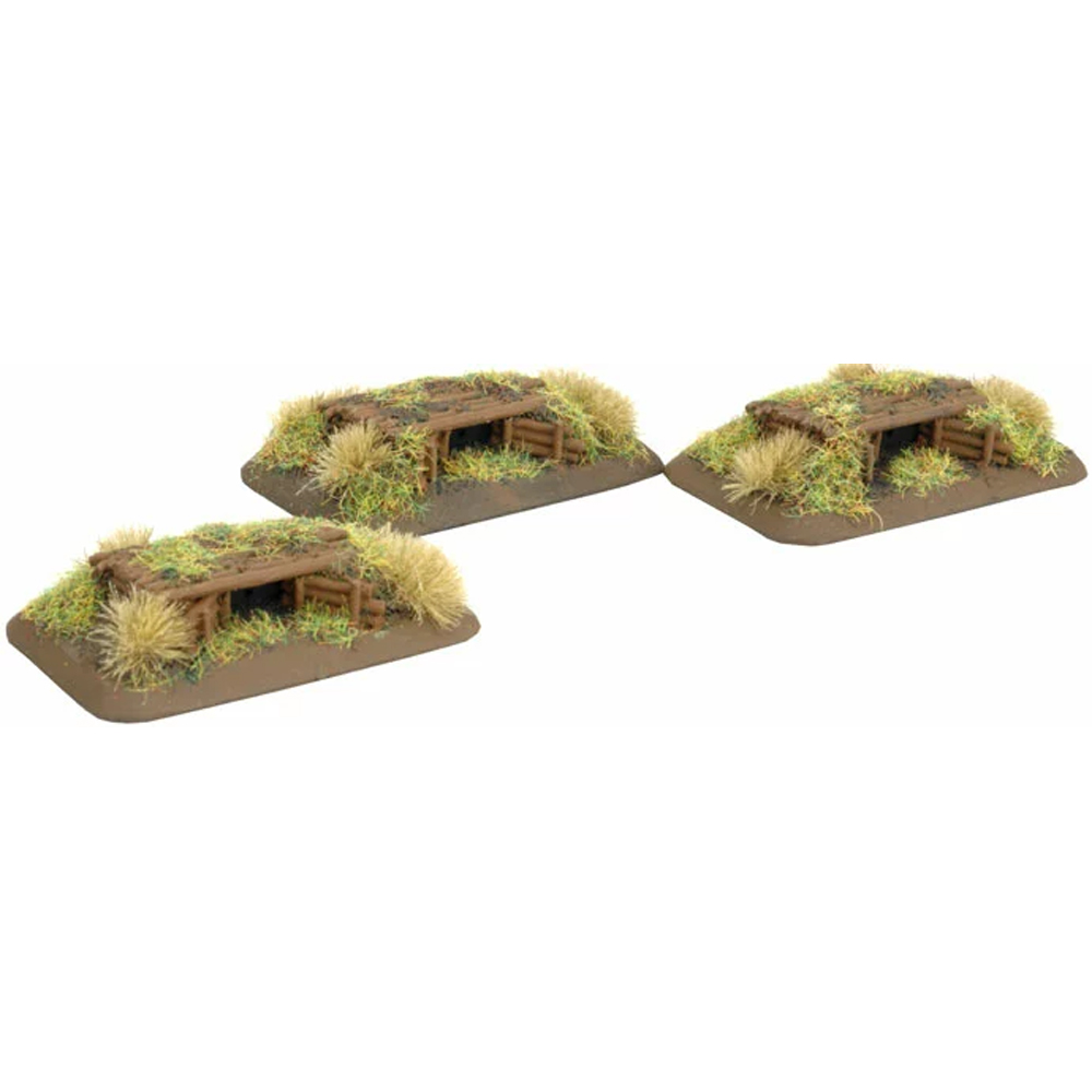 Flames of War: Vietnam - PAVN Machine-gun Bunkers