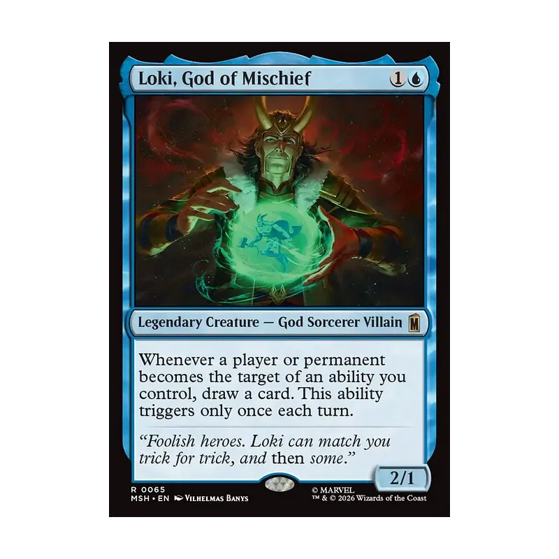 loki mtg card MTGNexus I couldnt possibly make all of this mischief alone MTGNexus - Loki, God of