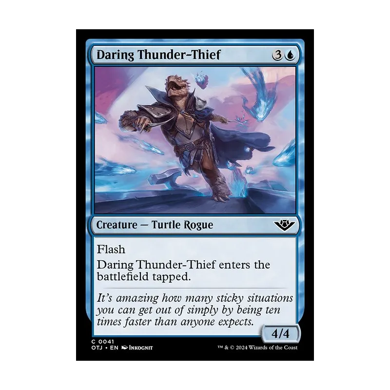 Daring Thunder-Thief - Outlaws of Thunder Junction (Near Mint)