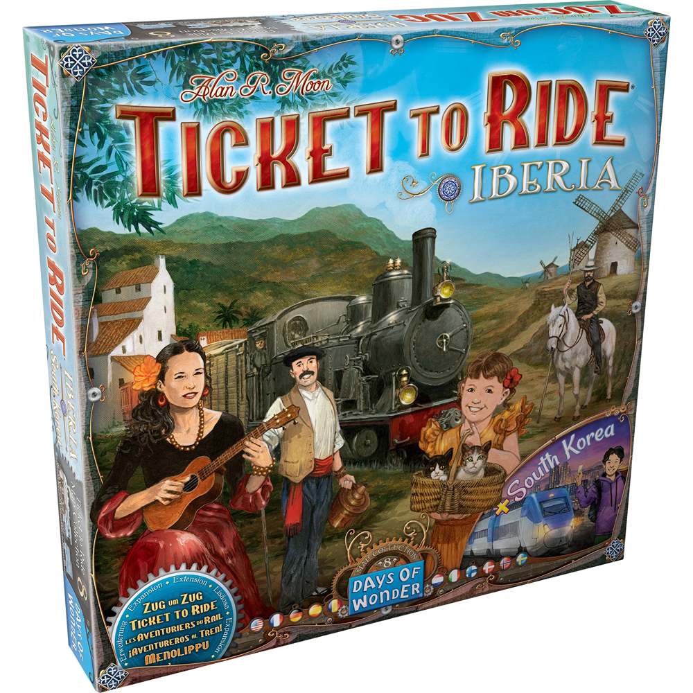 Ticket to Ride: Iberia & South Korea Expansion Ticket to Ride: Iberia & South Korea Expansion