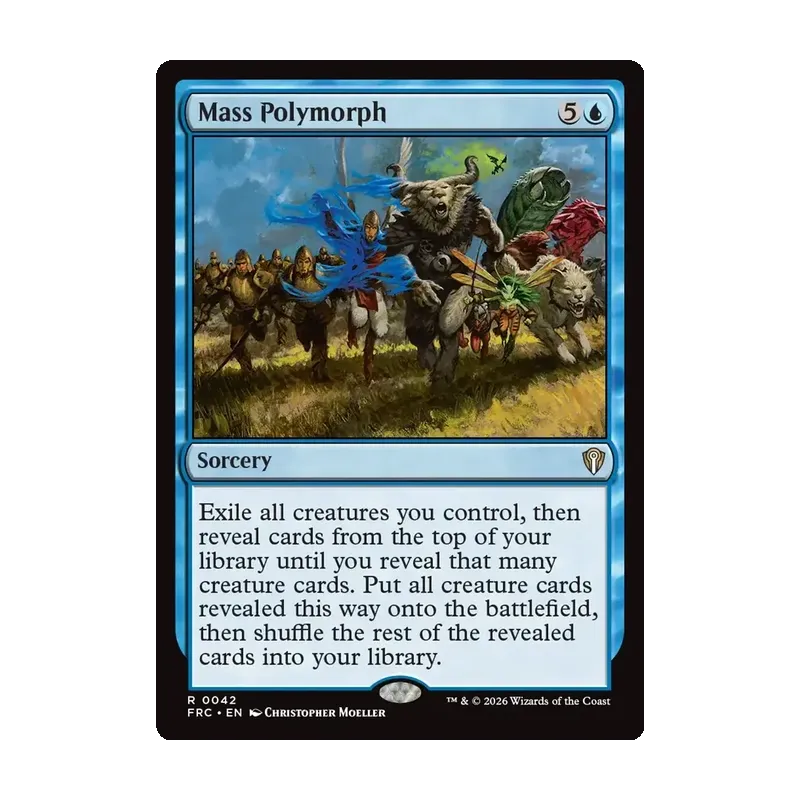 Mass Polymorph - Reality Fracture Commander (Near Mint)