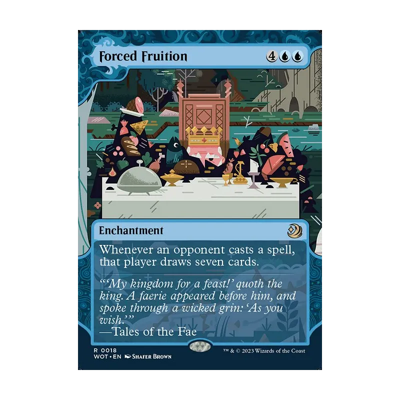 Forced Fruition - Wilds of Eldraine: Enchanting Tales (Near Mint)