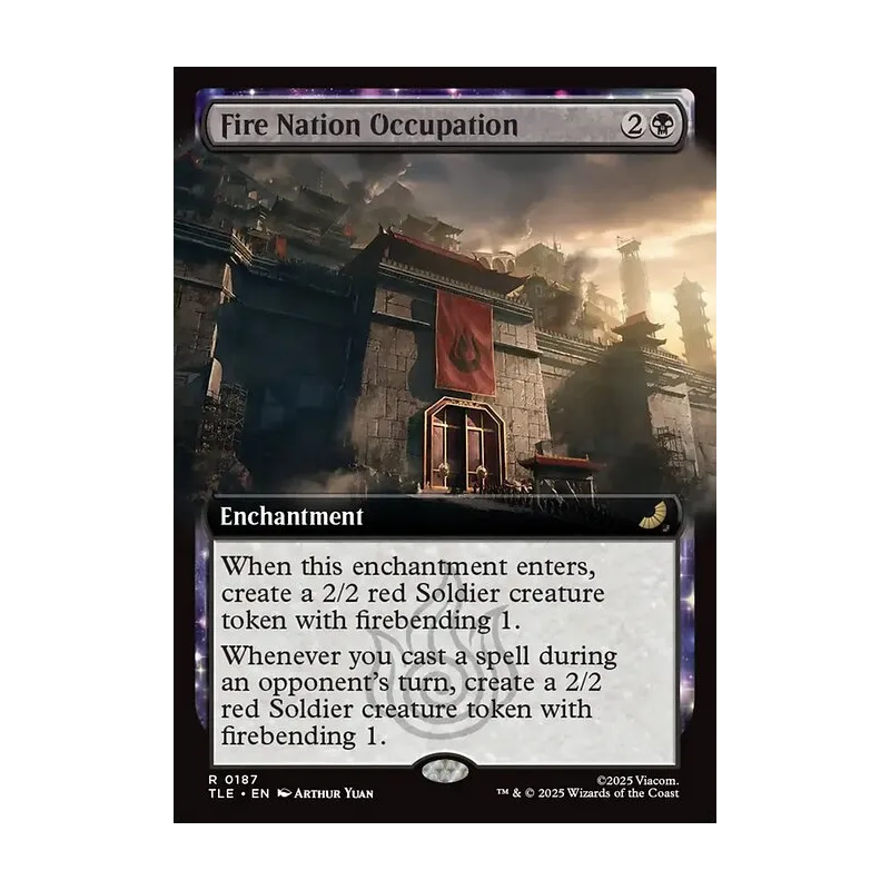 Fire Nation Occupation (Extended Art) - Avatar: The Last Airbender Eternal (Near Mint)