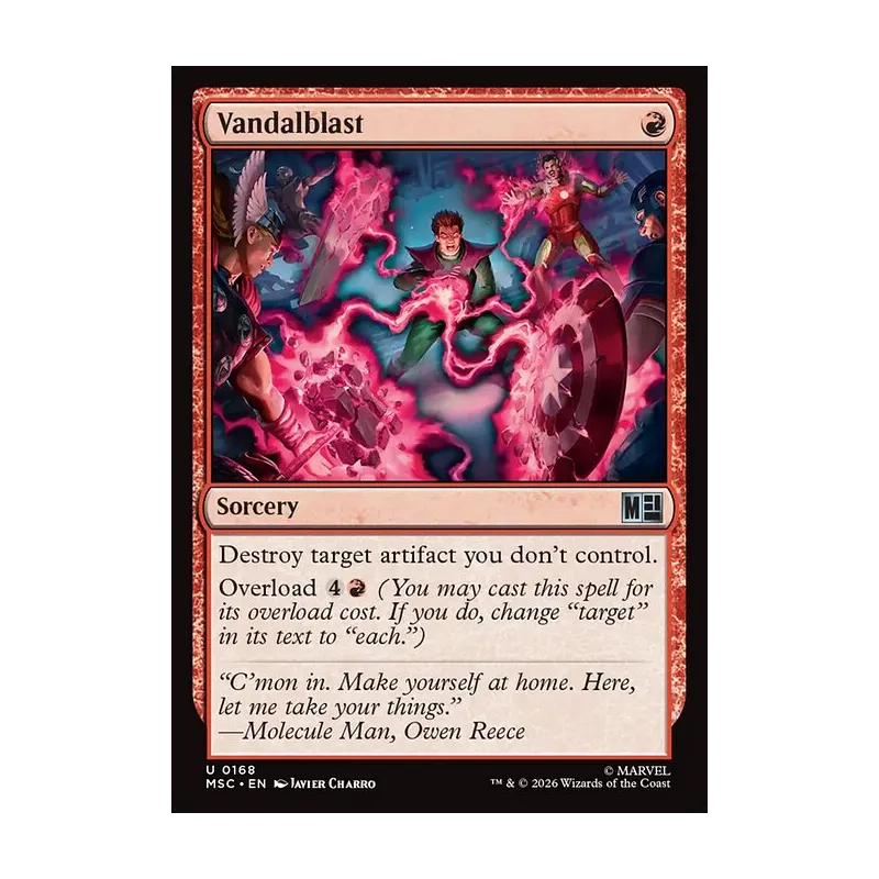 Vandalblast (Surge Foil) - Marvel Super Heroes Commander (Foil Near Mint)