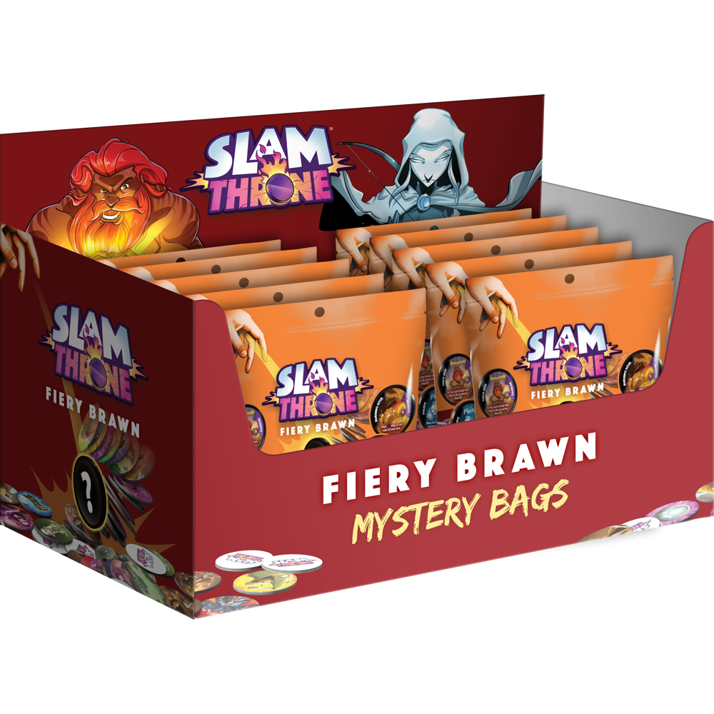 Slam Throne: Fiery Brawn - Mystery Bag Display (12) (Preorder)