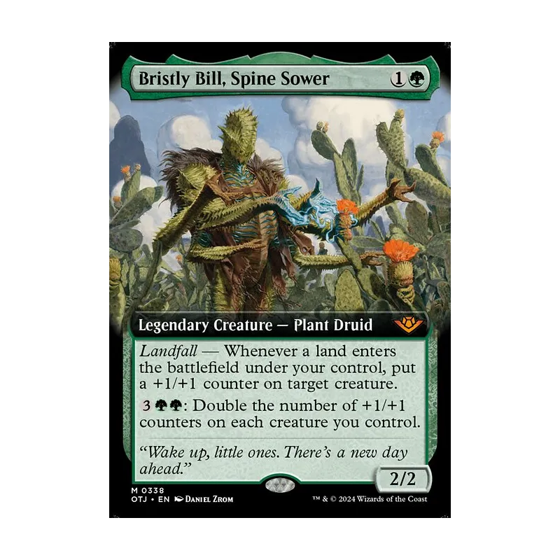 Bristly Bill, Spine Sower (Extended Art) - Outlaws of Thunder Junction (Near Mint)