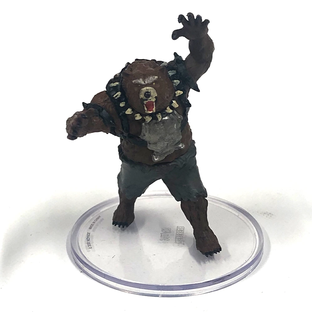 Monster Manual Collection 2 #31a Werebear (Brown) (U)