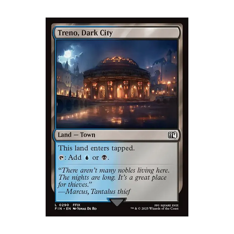 Treno, Dark City - Final Fantasy (Foil Near Mint)