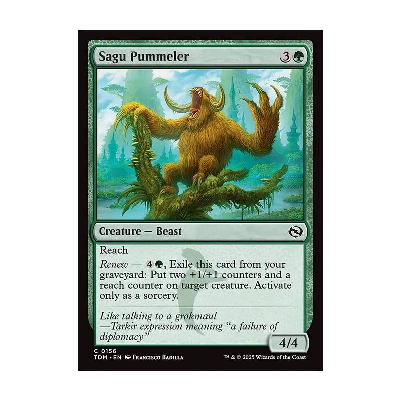 Sagu Pummeler - Tarkir: Dragonstorm (Near Mint)
