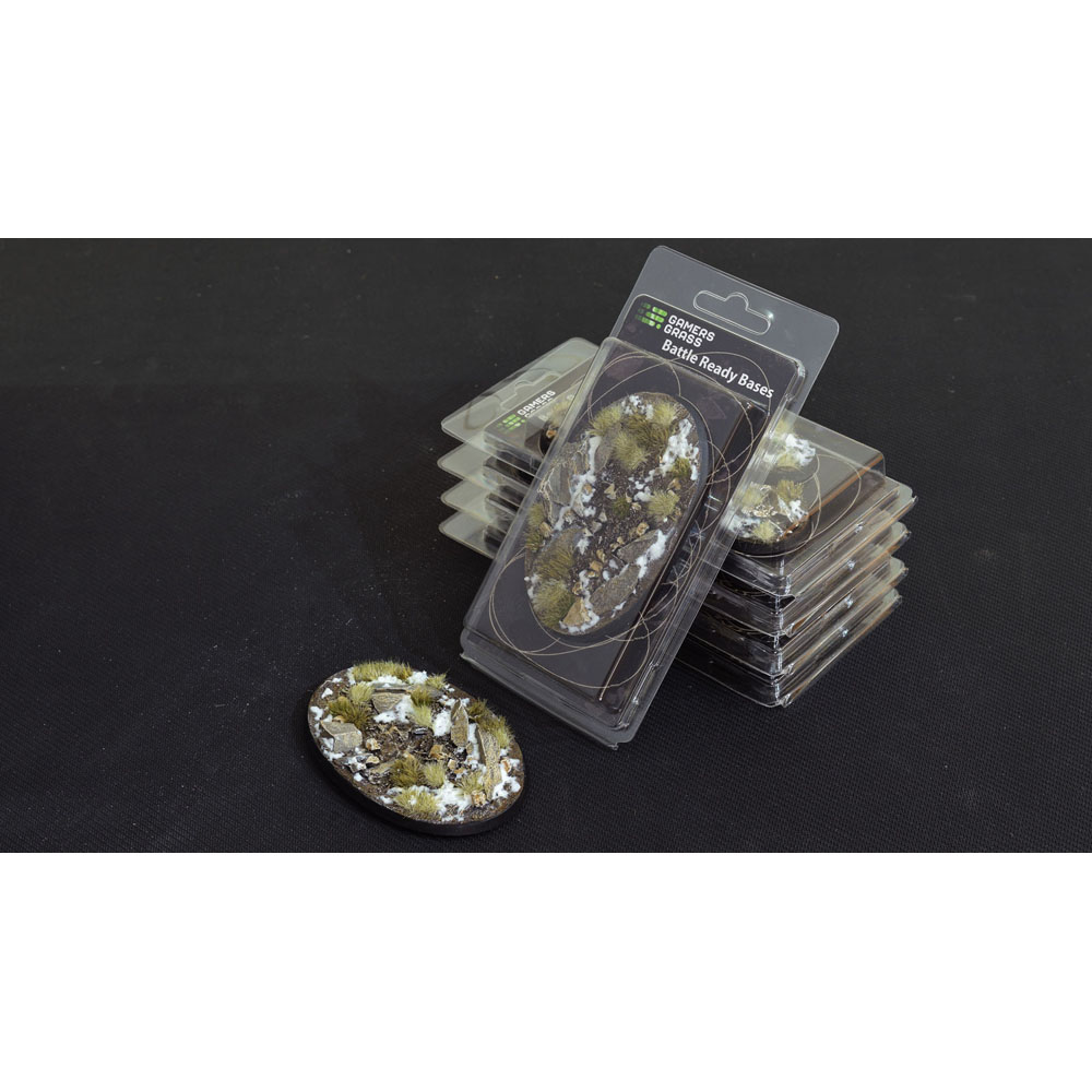 Battle Ready Bases: Winter - Oval 105mm (1)