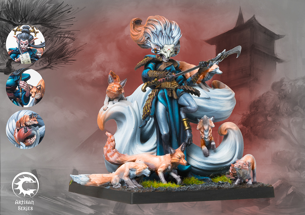 Conquest: Yoroni - Kitsune Bakasu (Artisan Series) (Preorder)