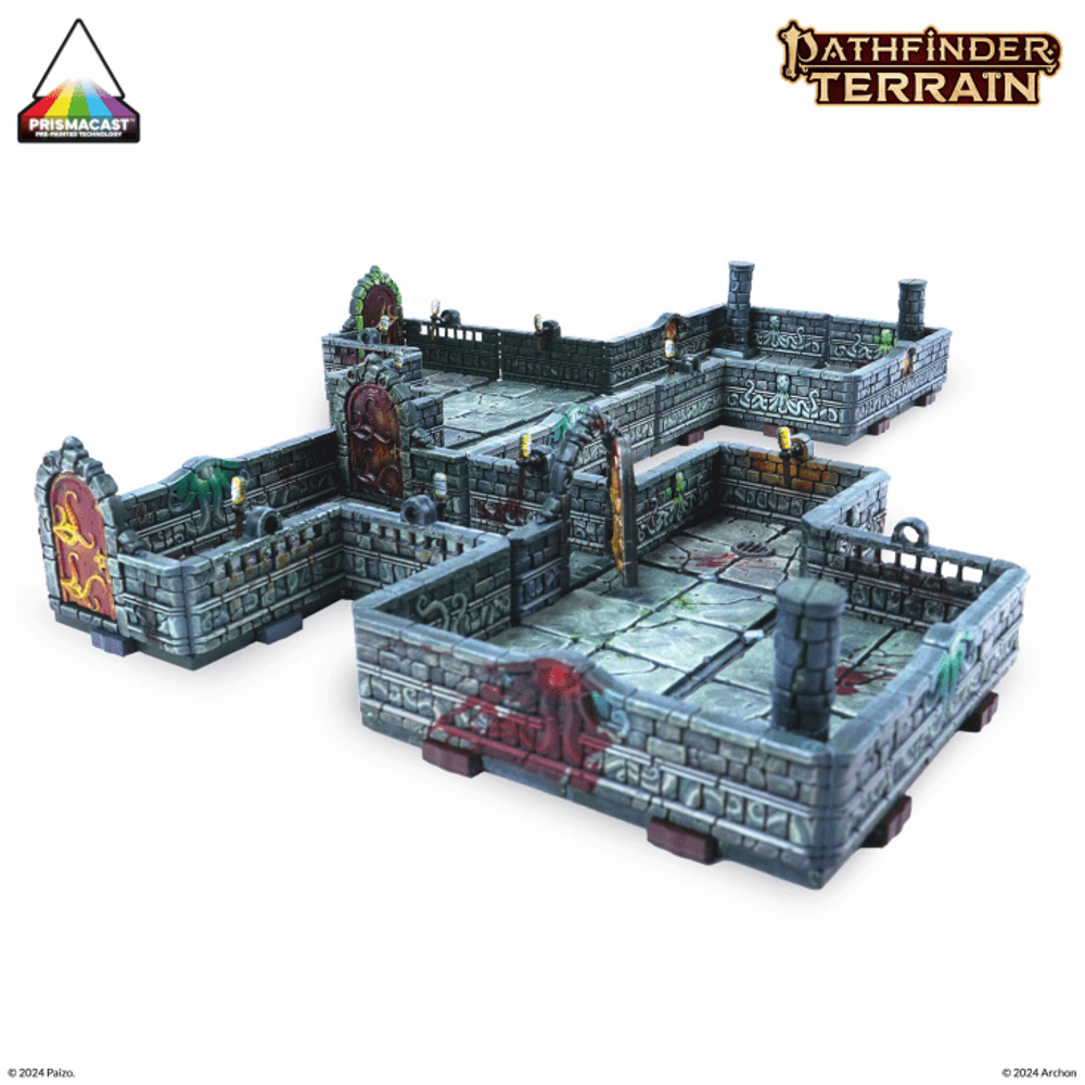 Dungeons & Lasers PrismaCast Pre-Painted: Pathfinder - Abomination Vaults (New Arrival)