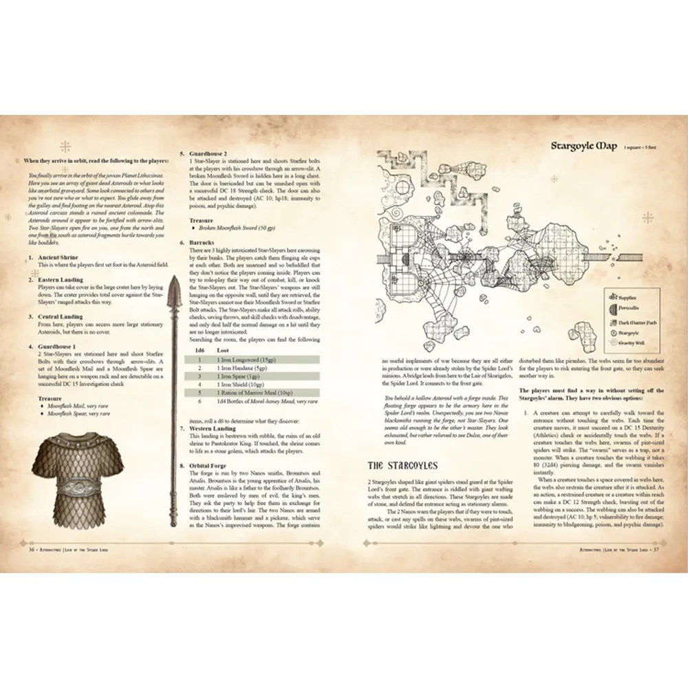 Astromythos: Lair of the Spider Lord (D&D 5E Compatible) (Preorder)