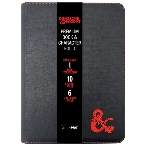D&D Premium Zippered Book & Character Folio