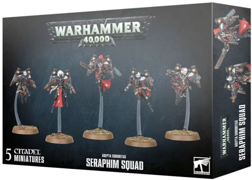 Warhammer 40K: Adepta Sororitas - Seraphim Squad | Table Top