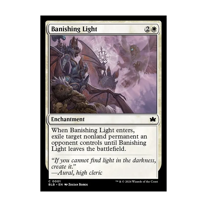 Banishing Light - Bloomburrow (Near Mint)