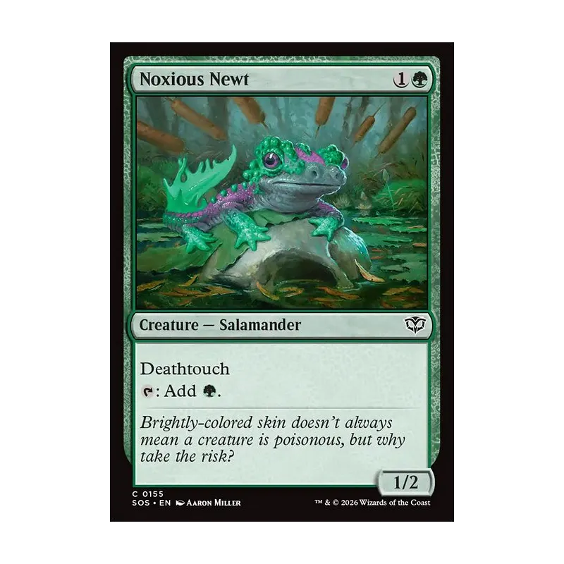 Noxious Newt - Secrets of Strixhaven (Near Mint)