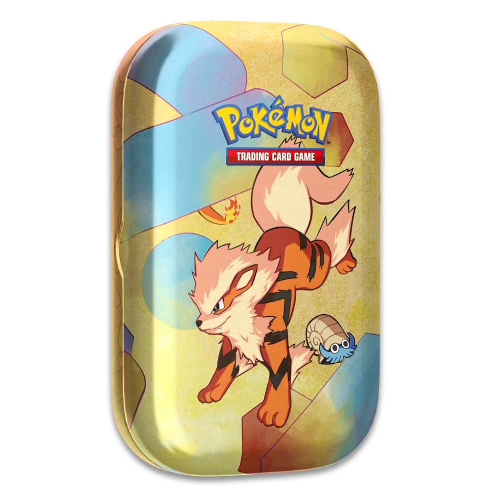 Pokemon TCG: Scarlet & Violet 151: Mini Tin - Arcanine & Omanyte