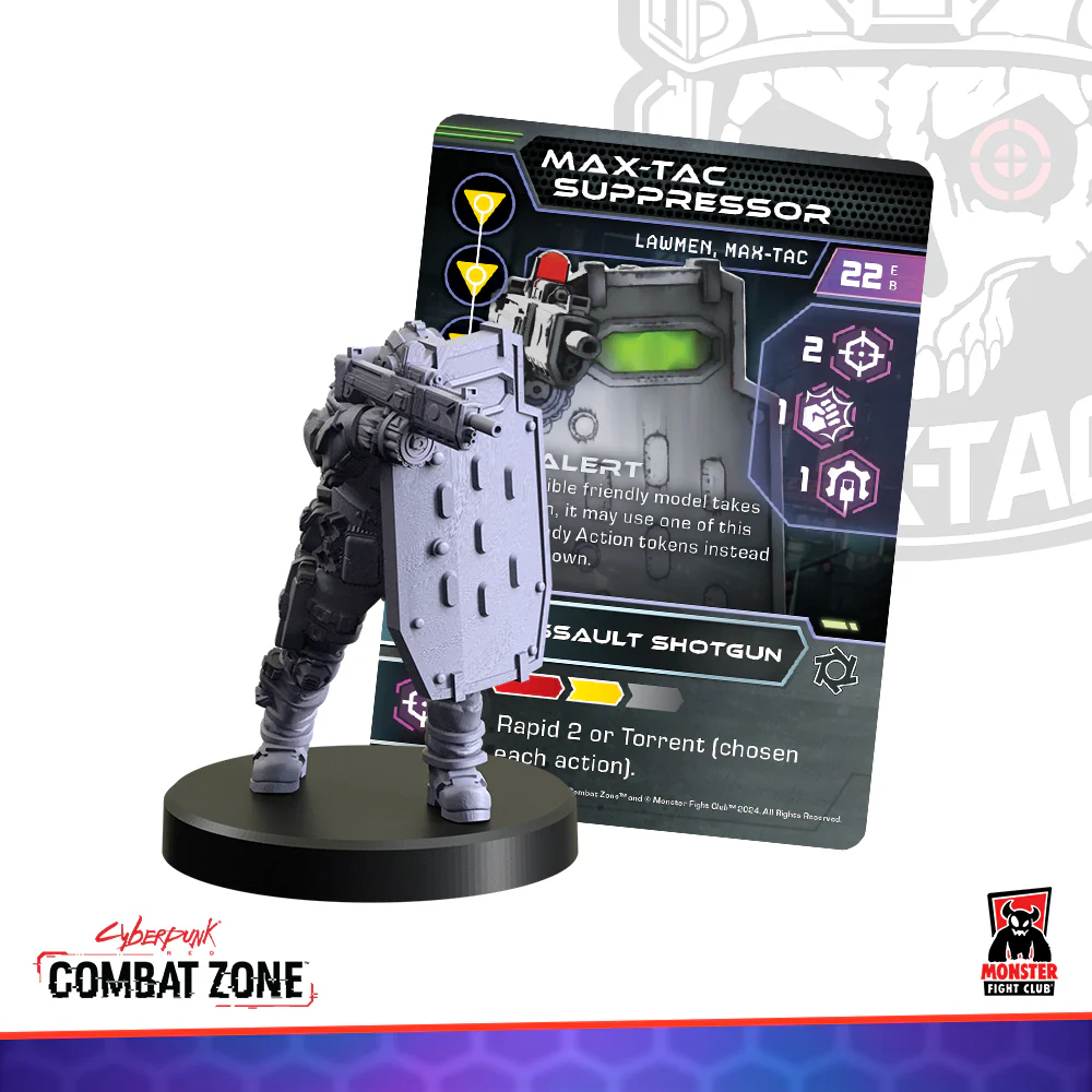Cyberpunk Red Combat Zone: MAX-TAC Starter Gang (Preorder)