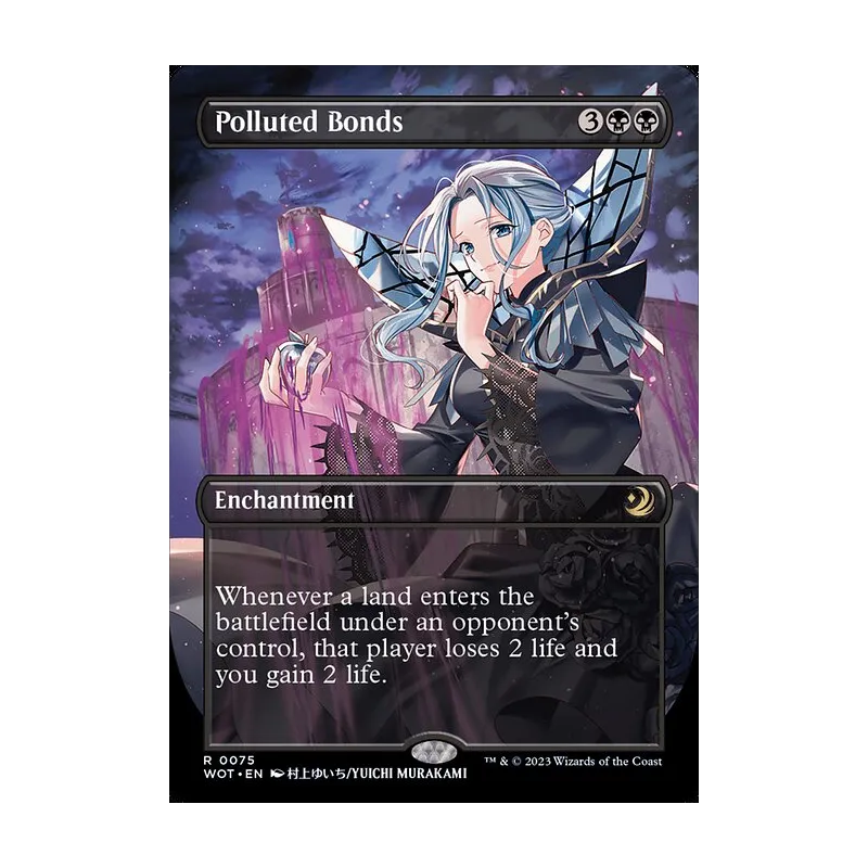 Polluted Bonds (Anime Borderless) - Wilds of Eldraine: Enchanting Tales (Near Mint)