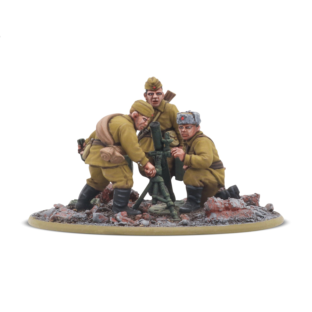 Bolt Action 3E: Soviet Army Medium Mortar Team (New Arrival) Bolt Action 3E: Soviet Army Medium Mortar Team (New Arrival)