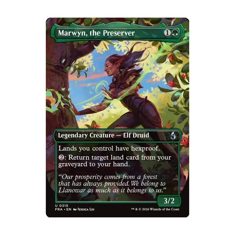 Marwyn, the Preserver (Borderless) - Reality Fracture (Near Mint)