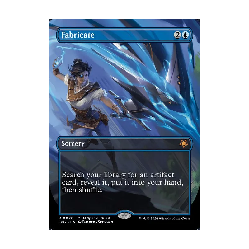 Fabricate (Borderless) - Special Guests (Near Mint)