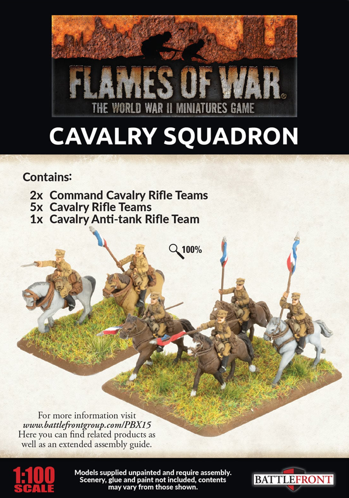 Flames of War WW2: Polish - Cavalry Squadron (New Arrival)