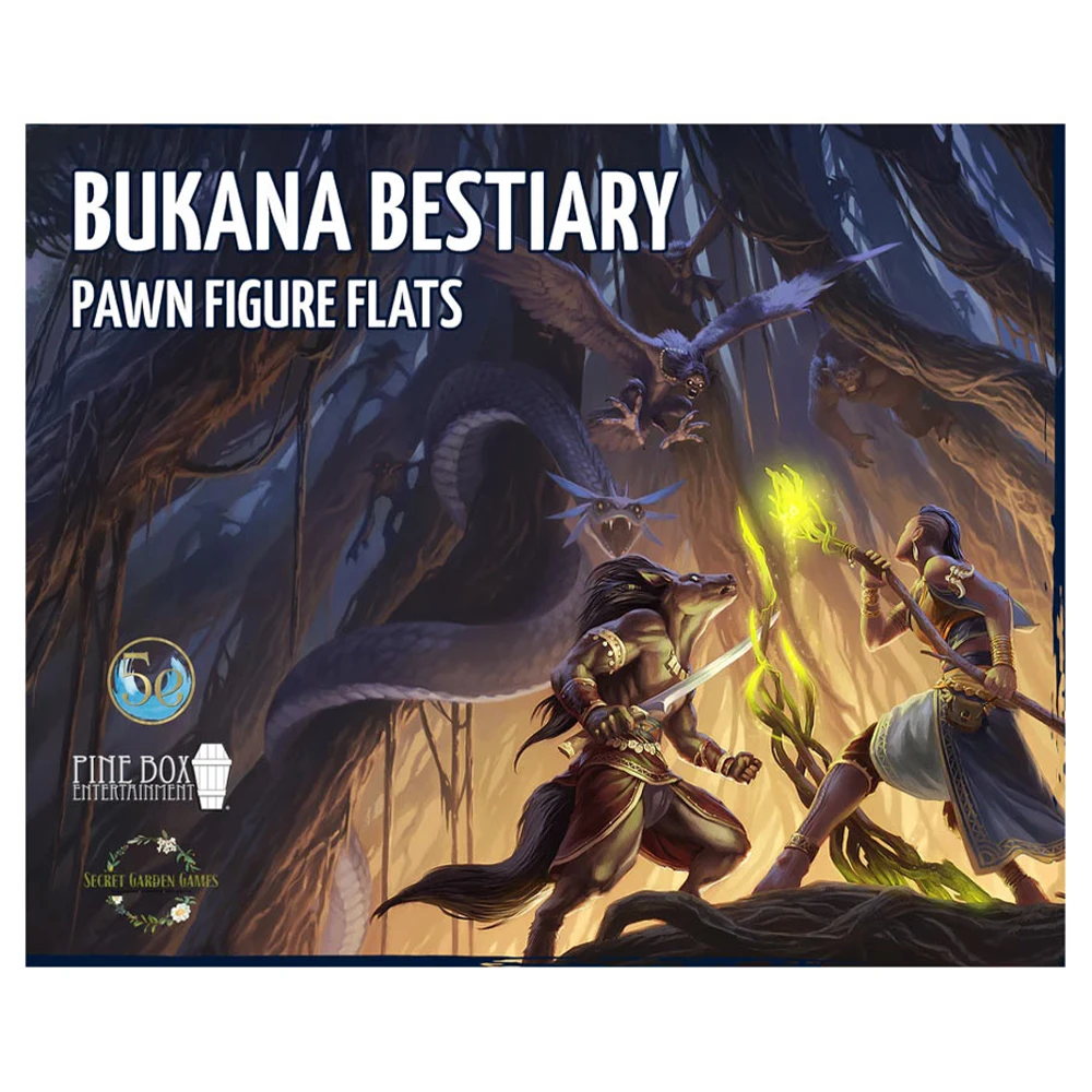 Bukana Bestiary: Pawn Set (D&D 5E Compatible) (Preorder)
