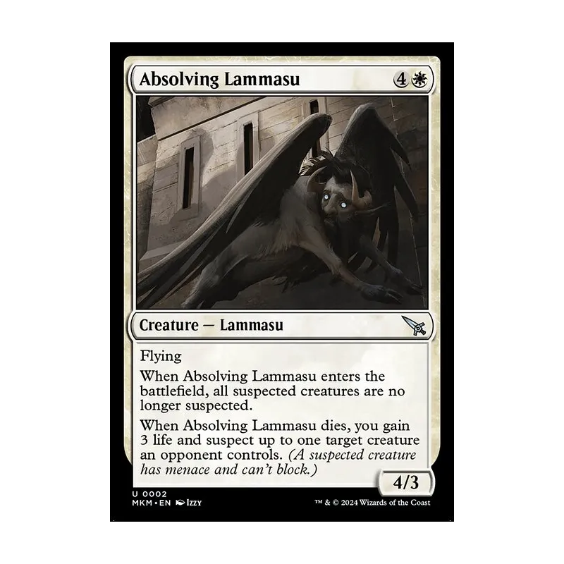 Absolving Lammasu - Murders at Karlov Manor (Near Mint)