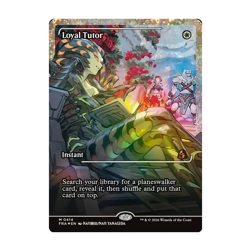 Loyal Tutor (Showcase) (Fracture Foil) - Reality Fracture (Foil Near Mint)
