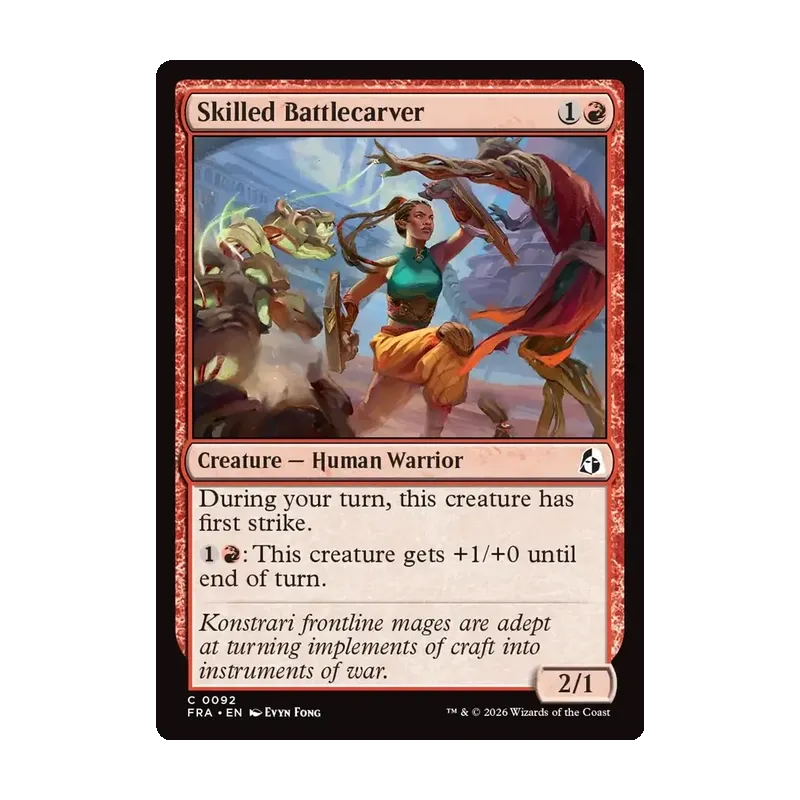Skilled Battlecarver - Reality Fracture (Near Mint)