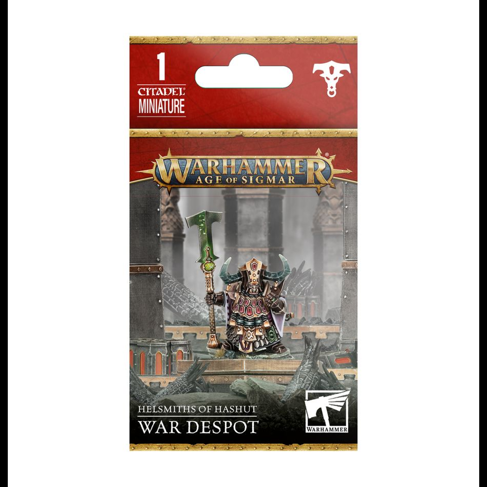 Warhammer Age of Sigmar: Helsmiths of Hashut - War Despot (Preorder) Warhammer Age of Sigmar: Helsmiths of Hashut - War Despot (Preorder)