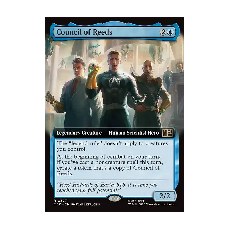 Council of Reeds (Extended Art) - Marvel Super Heroes Commander (Near Mint)