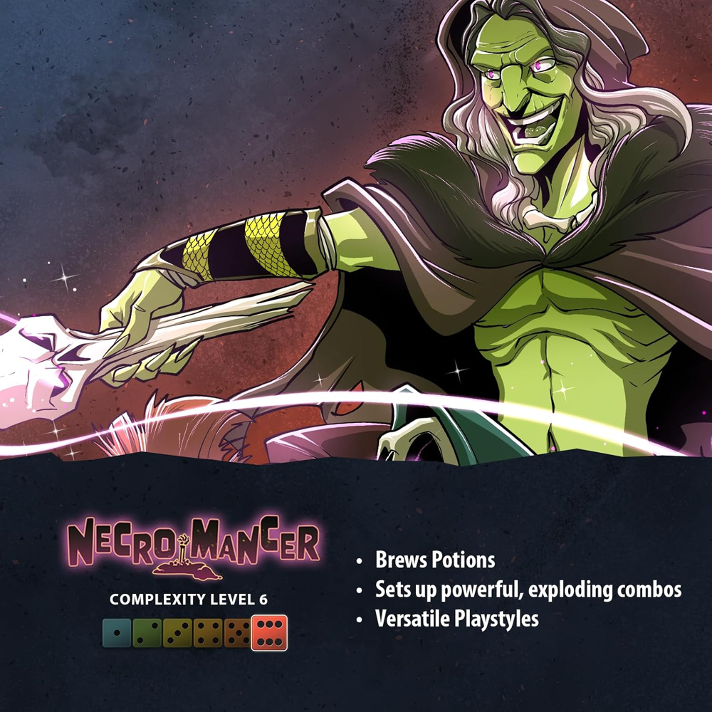 Dice Throne: Hero Pack - Necromancer (Preorder)