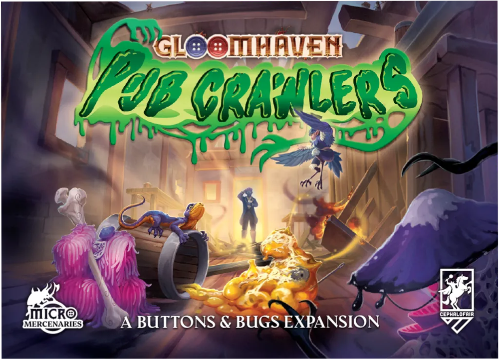 Gloomhaven: Buttons & Bugs - Pub Crawlers Expansion (Preorder)
