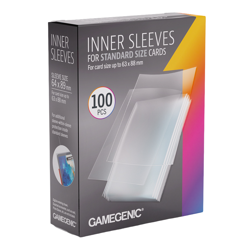 Gamegenic Inner Sleeves: Standard Card Game (100) (New Arrival)