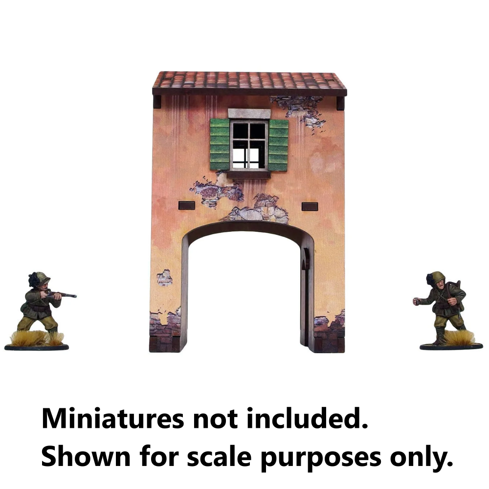 Bolt Action: Pre-Painted WW2 Italy - Gate House